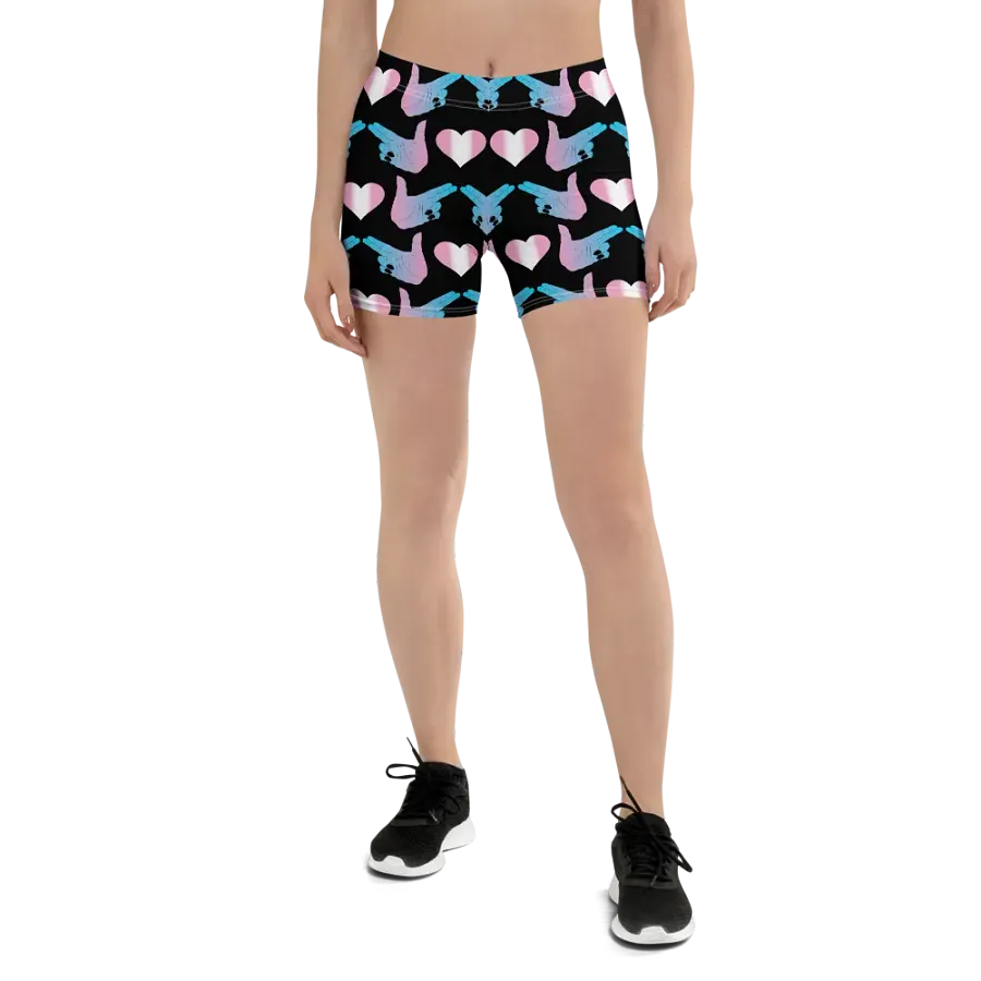 Finger Guns (trans flag) Shorts product image (1)