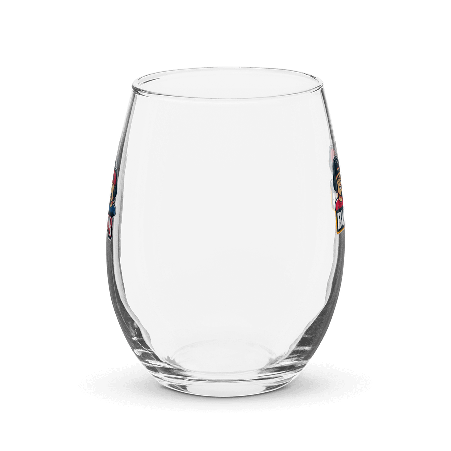 BUK n BOB Podcast Custom Stemless Wine Glass product image (2)