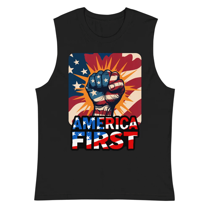Tank Top: America First product image (2)