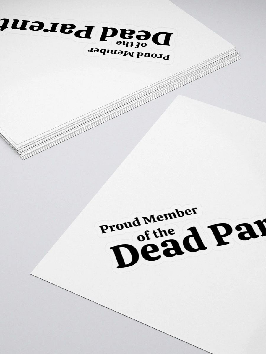 Dead Parent Club Sticker product image (4)