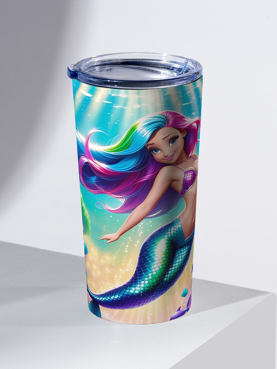 Mermaid Princess 20 oz Stainless Steel Tumbler - V4 product image (3)