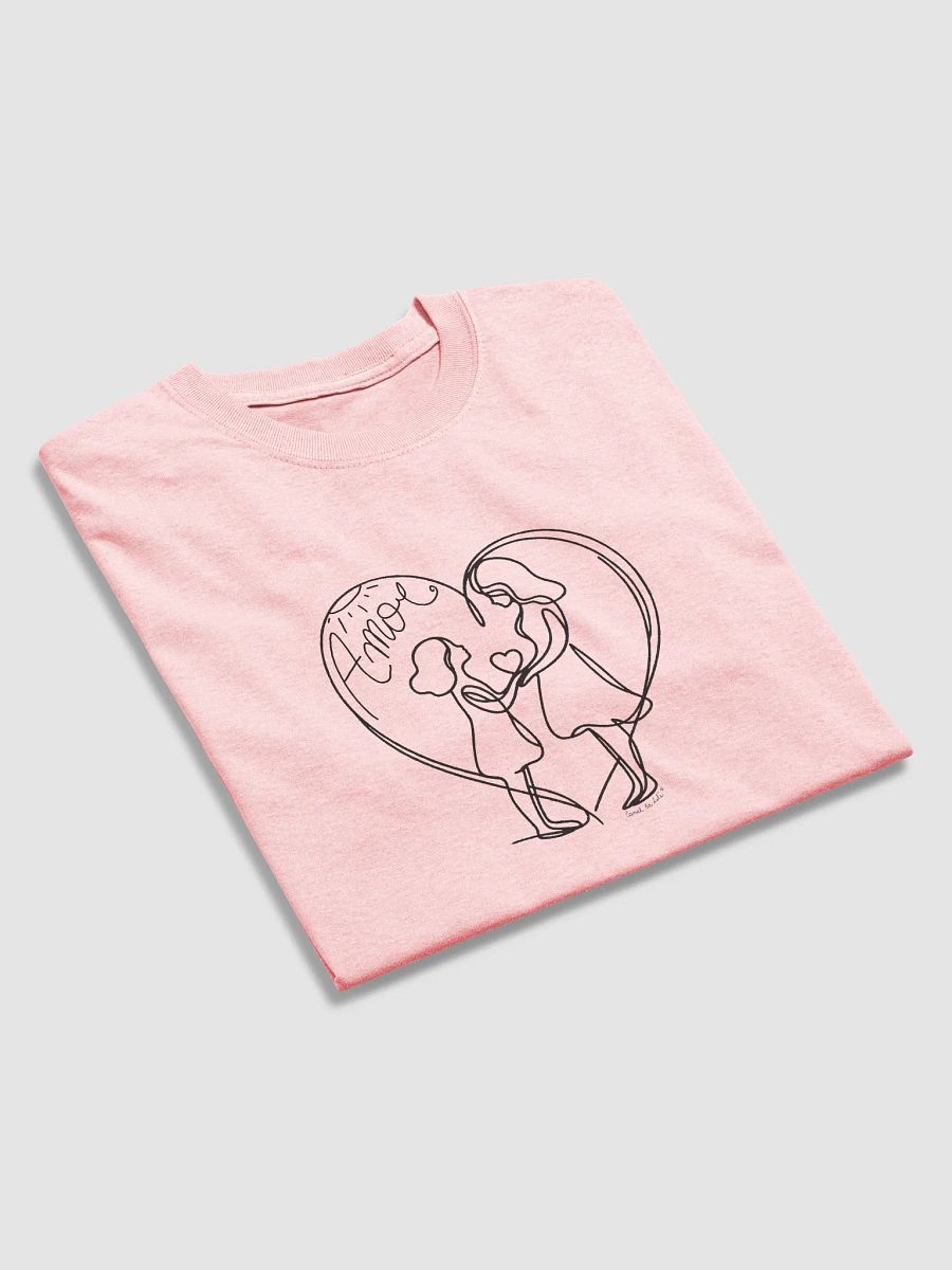 Amo Você - Camiseta de Malha Pesada Unissex Adulto - Fabi & Lelê product image (4)
