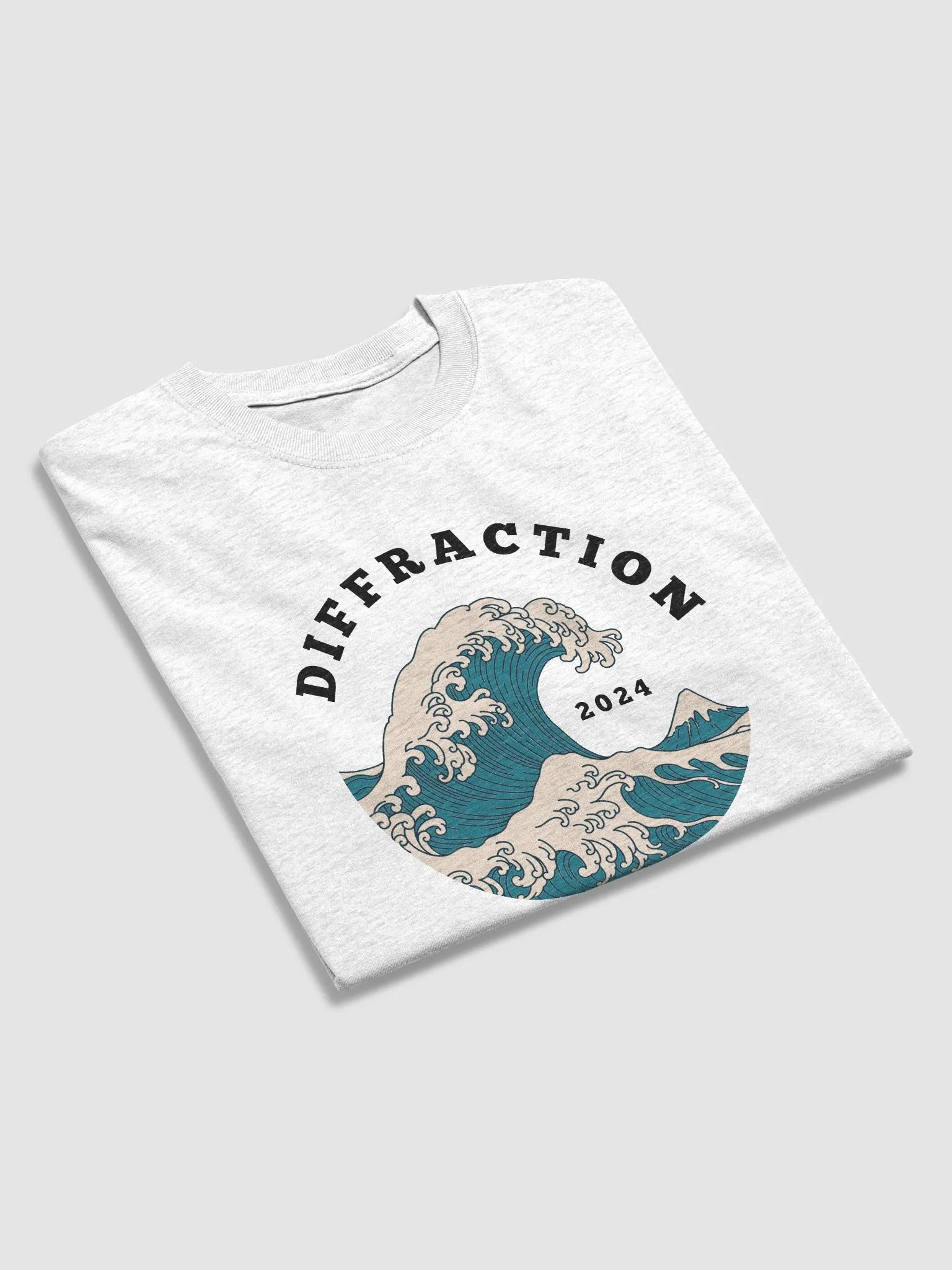 Diffraction Classic Tee - Light W/ Dark Lettering product image (18)