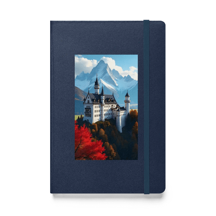 Neuschwanstein Castle, Schwangau, Germany HARDCOVER NOTEBOOK. product image (1)