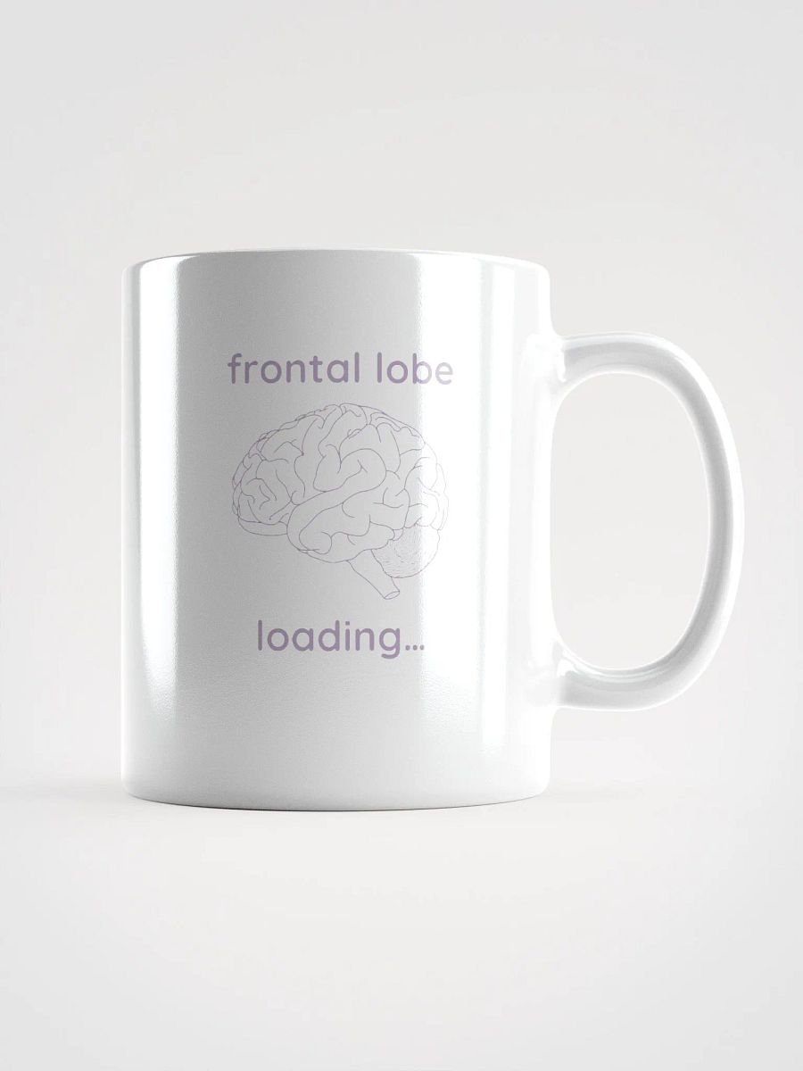 frontal lobe loading... mug (lilac) product image (1)