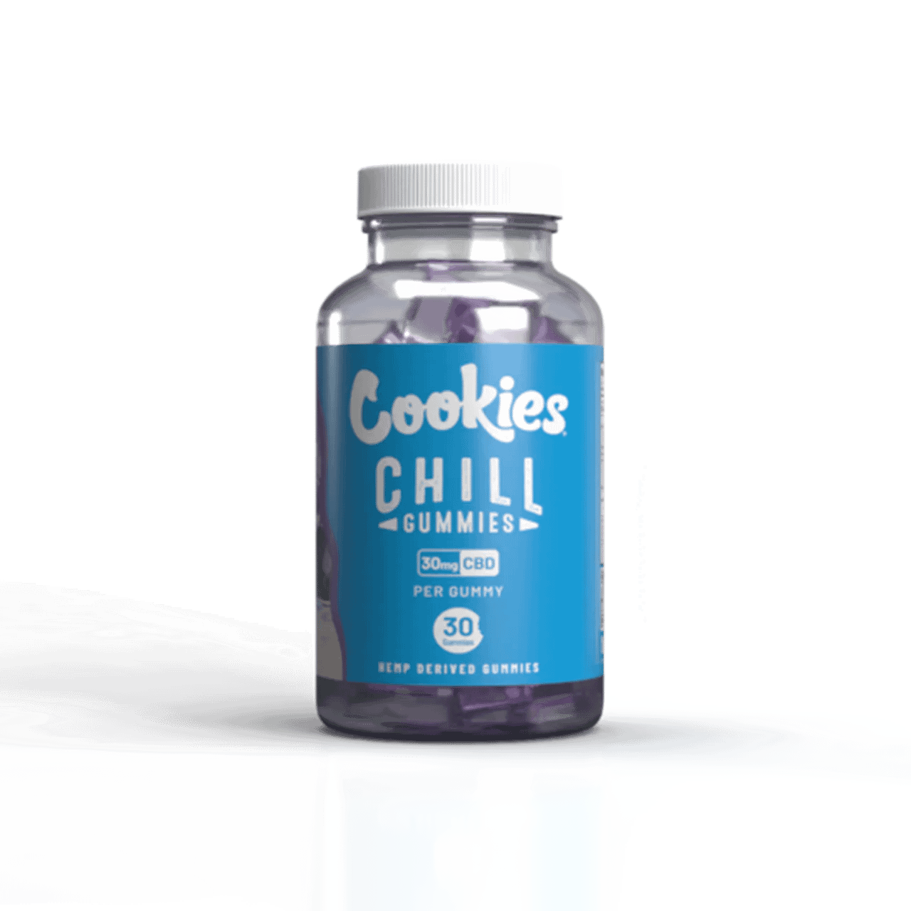 Cookies - CBD Gummy C-Shape 30mg - Hawaiian Rain 30ct Jar - 6ct Pop Box product image (1)