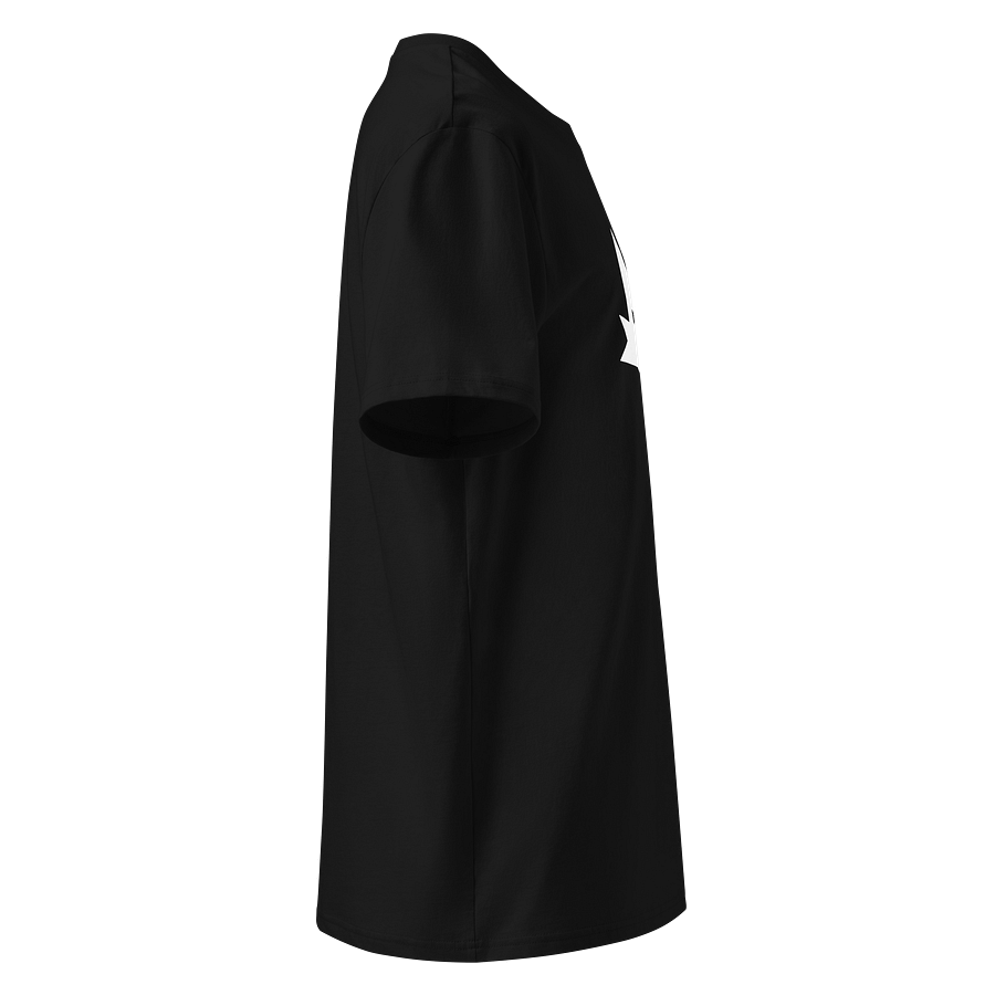 T-Shirt Noir, Logo RaAaK - Unisexe, 100% Coton Bio product image (3)