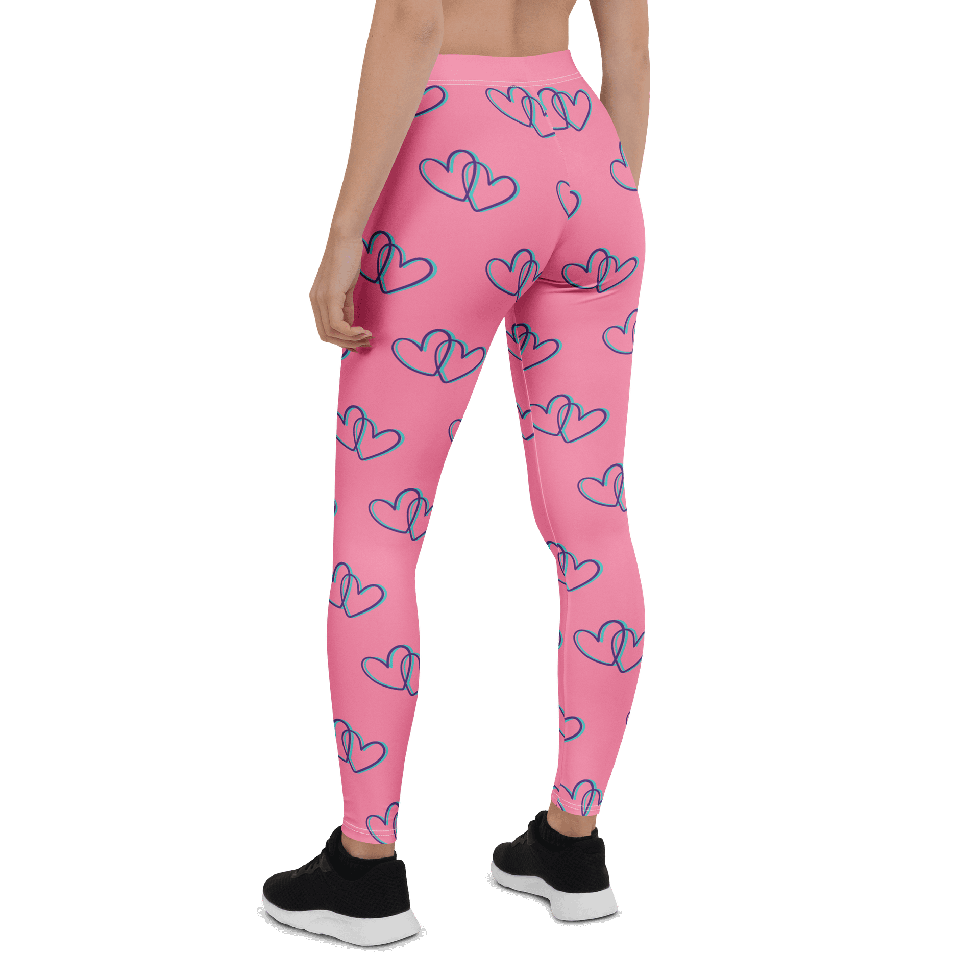 Pink Heart Leggings product image (3)
