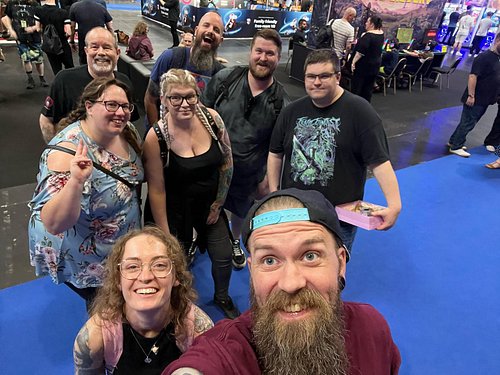 The gang all made it safely to #i71 do t we all look so happy. What a day. 

#communitymeetup #gamers #streamers #retrogames ...
