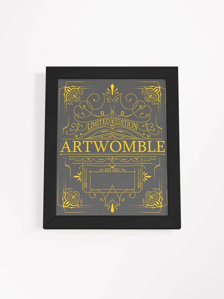 Artwomble Framed Print - Grey product image (1)