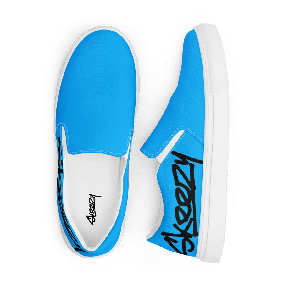 Solid Skeezy Slip-Ons LT BLU product image (12)
