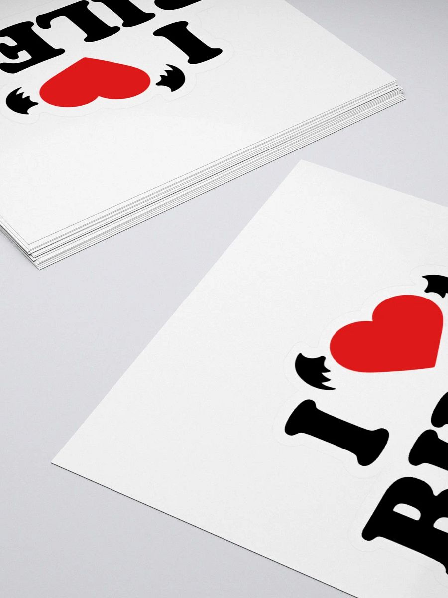 I <3 BILFs Sticker product image (7)