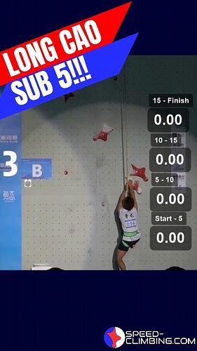 Long Cao smashes through the 5 second barrier on his way to setting the new Chinese national record!

Breaking down his run y...