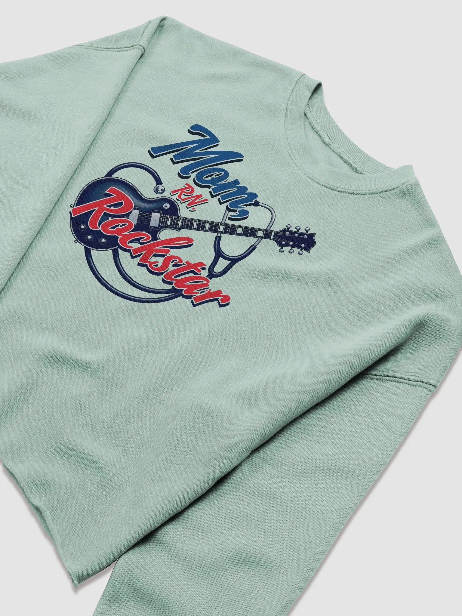 Rockstar RN Fleece Crop Sweatshirt product image (17)