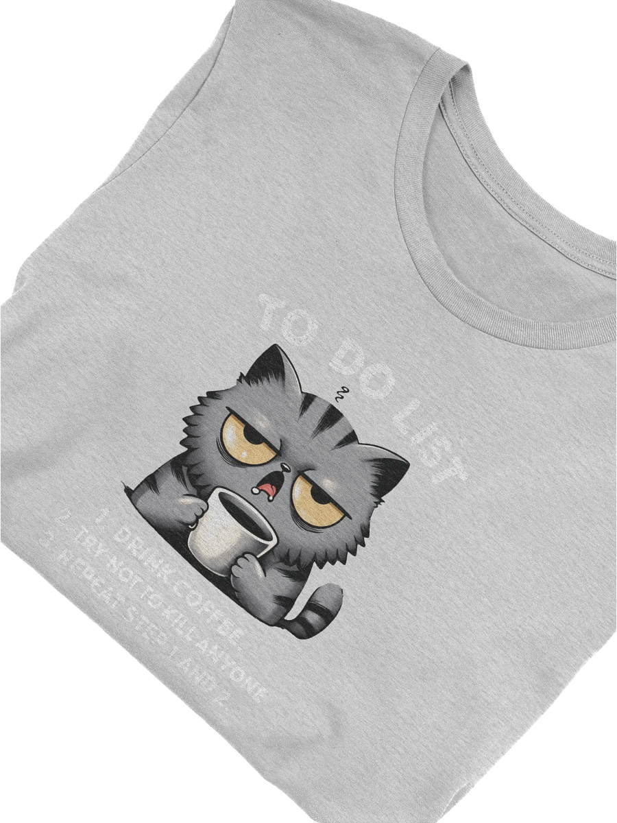 Grumpy Cat's Daily Agenda T-Shirt product image (5)