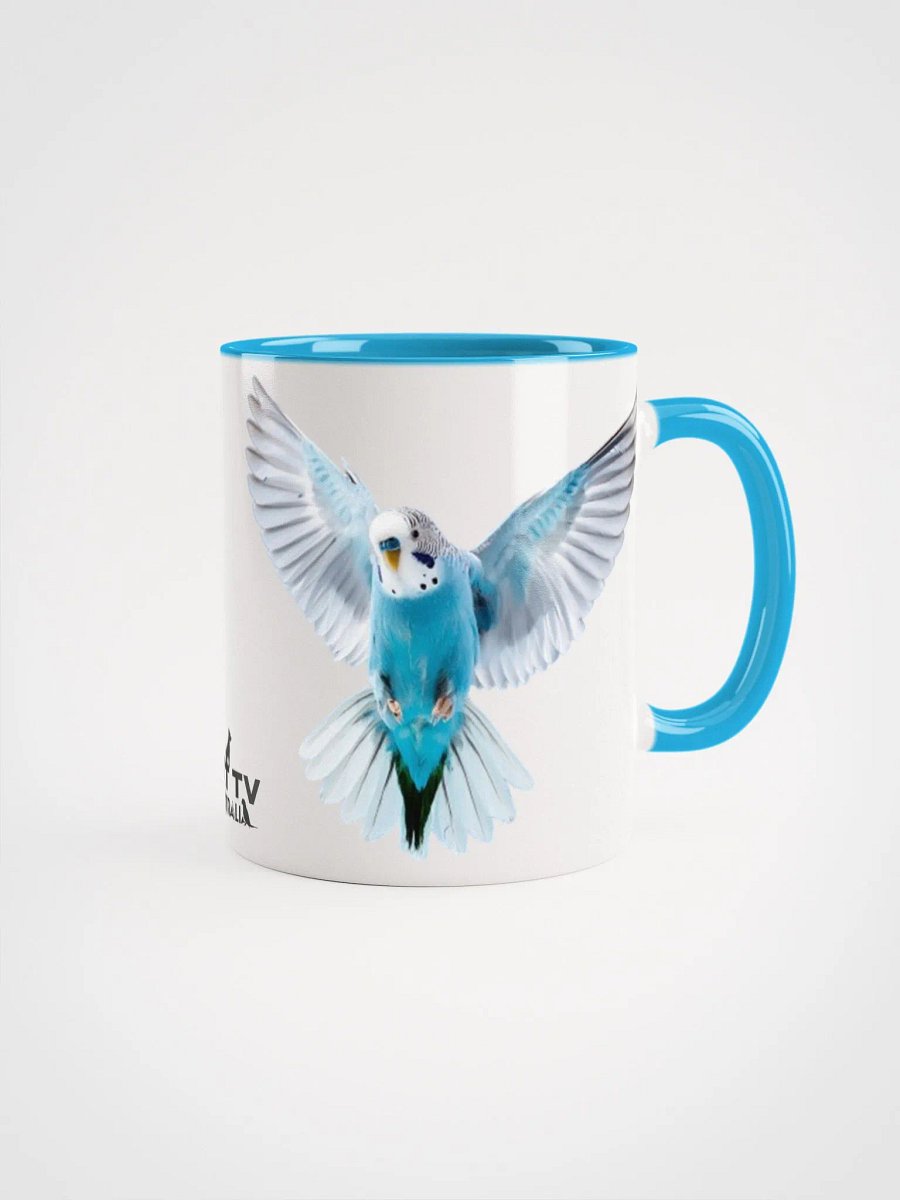 Blue Budgie Mug product image (1)