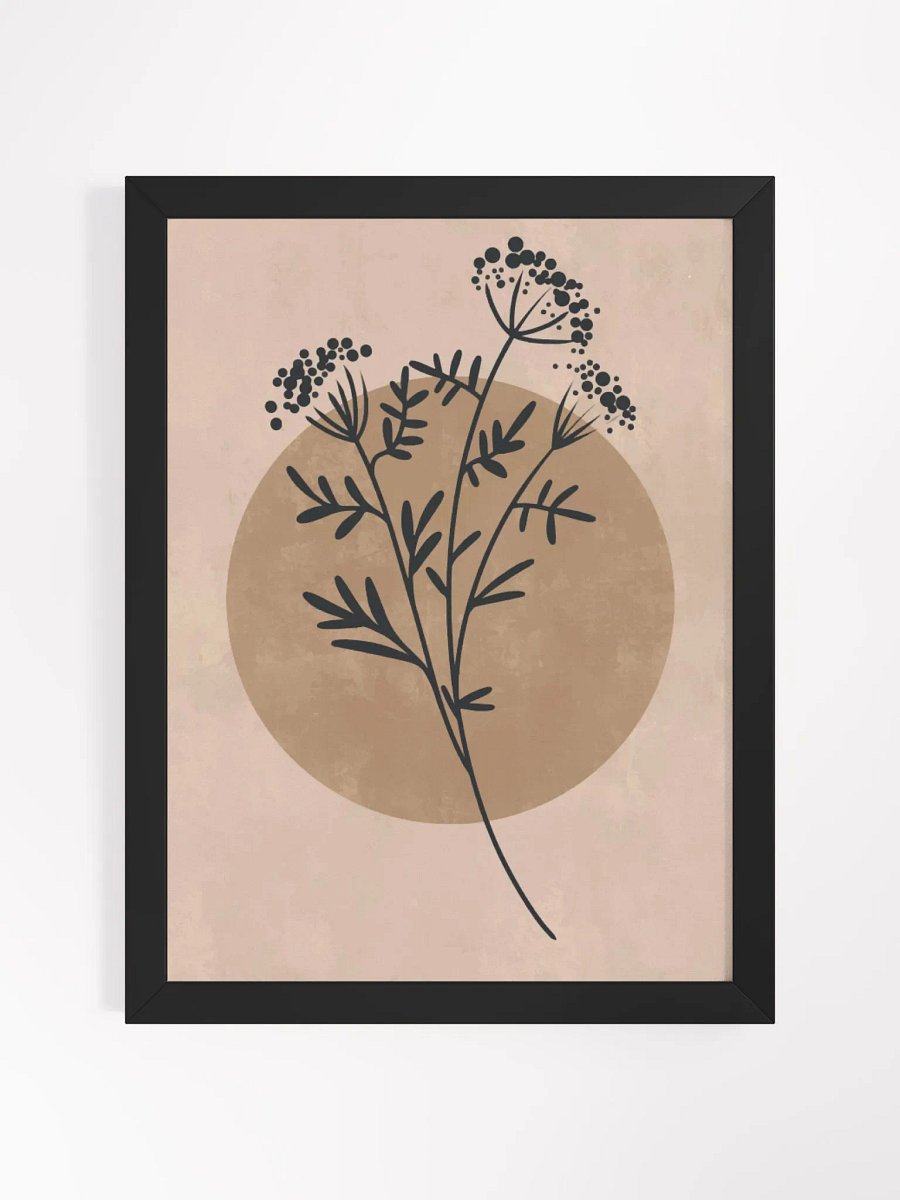 Chic Botanical Bliss Framed Poster product image (1)