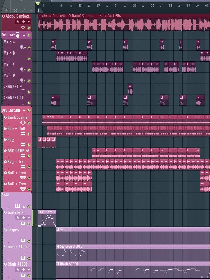 Abdou Gambetta ft Raouf Samourai -Hala Rani Fiha FLP product image (2)