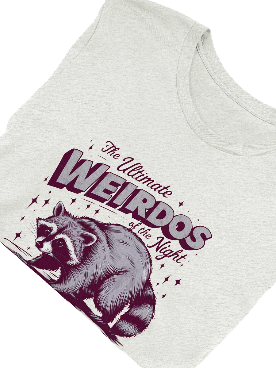 Nighttime Weirdos Raccoon T-Shirt product image (5)