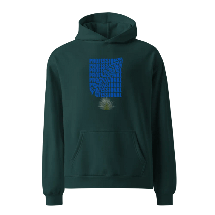 Professional Text Art Oversized Hoodie product image (1)