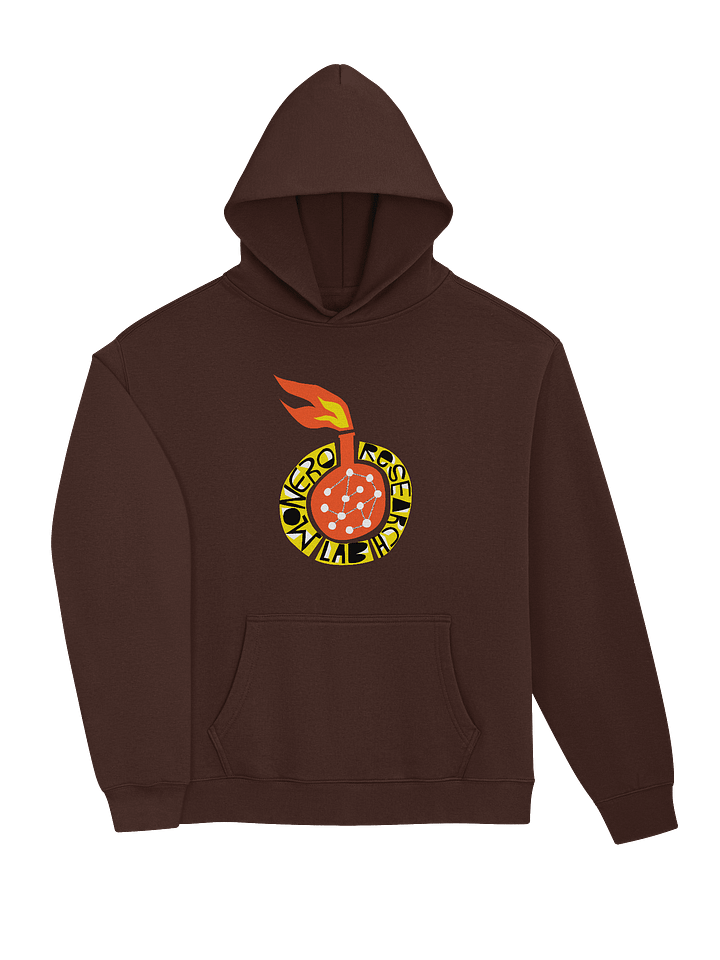 Monero Research Lab: Torch Flask Hoodie product image (1)