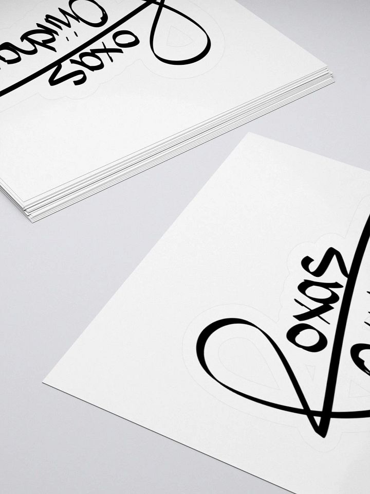"Roxas Oniichan" signature sticker product image (2)