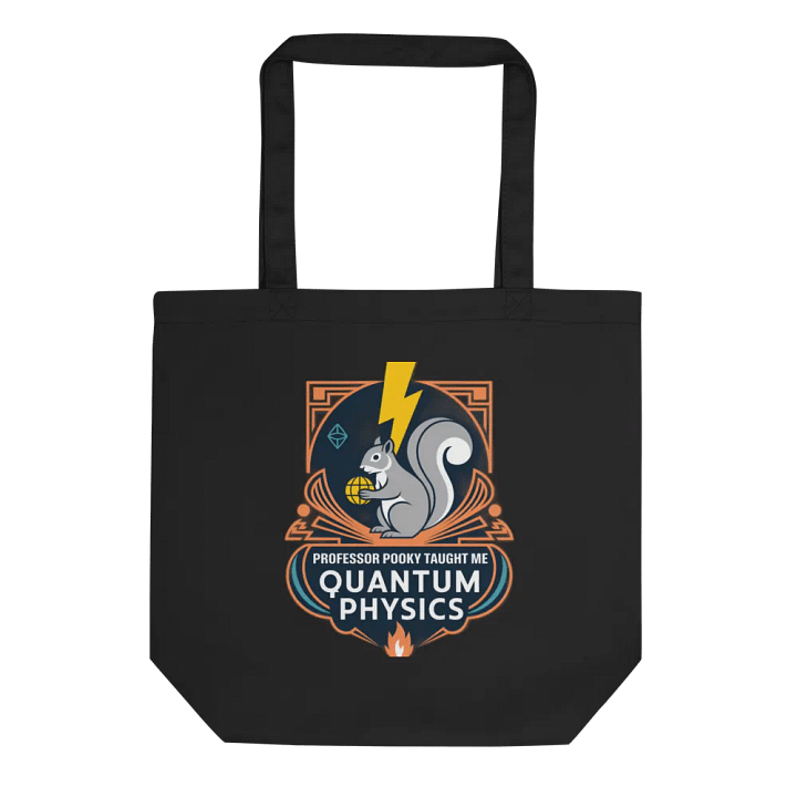 Quantum Physics Squirrel Emblem Tote Bag product image (1)