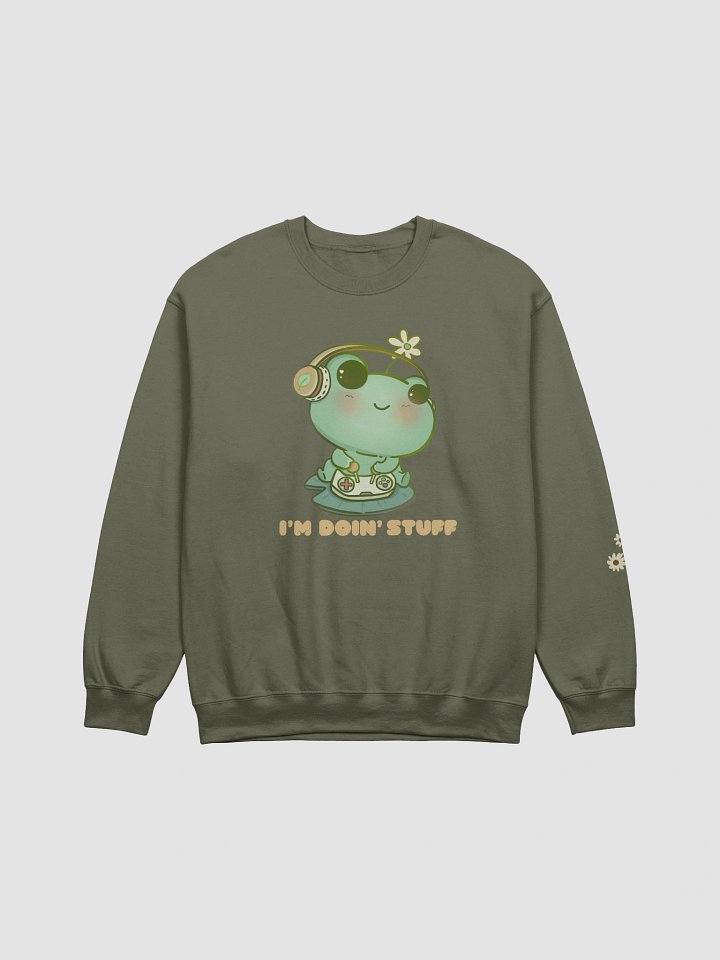I'm Doin' Stuff Crewneck Sweatshirt product image (3)