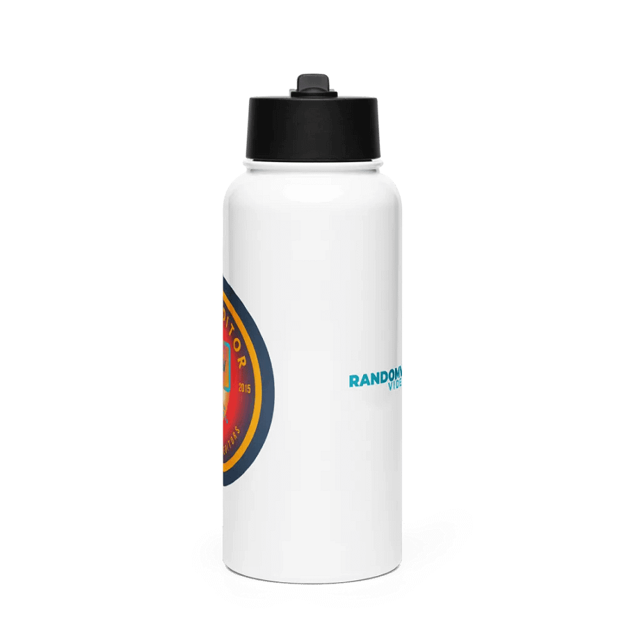 RandomVideoEditors Stainless Steel Water Bottle with a Straw Lid V2 product image (1)