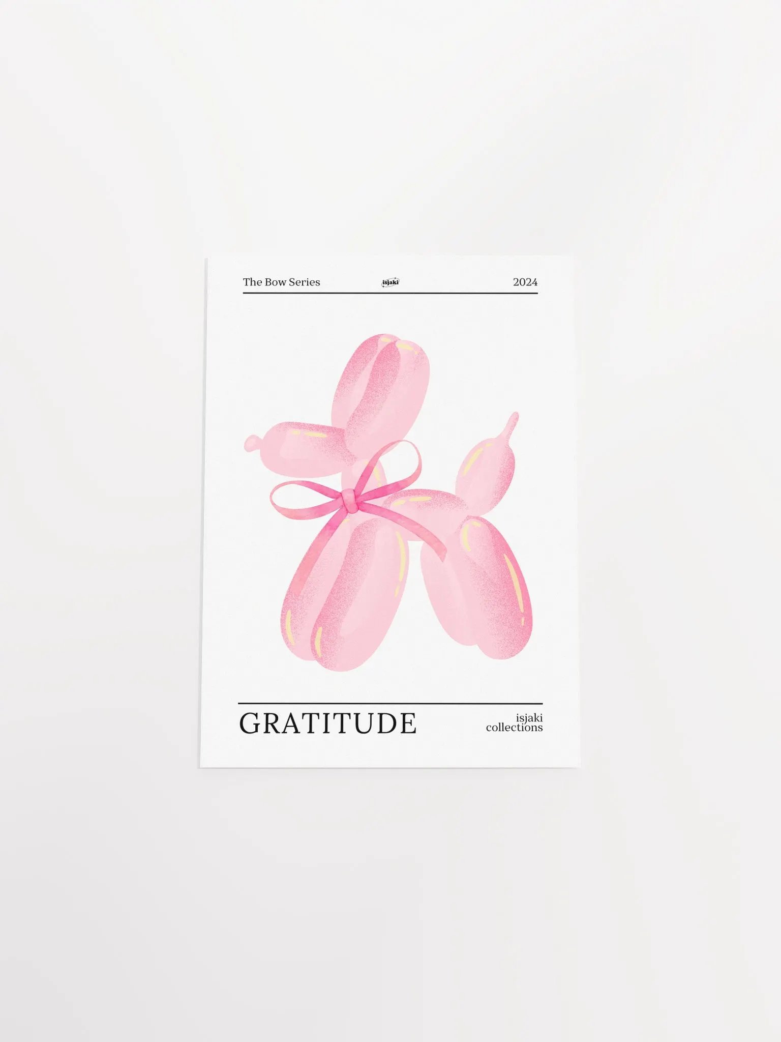 Pink Balloon Dog Print | 2024 The Bow Series Edition product image (8)