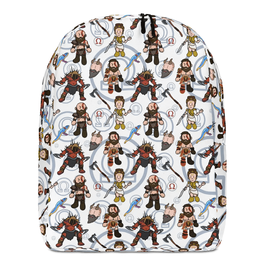God of war Backpack (white) product image (1)