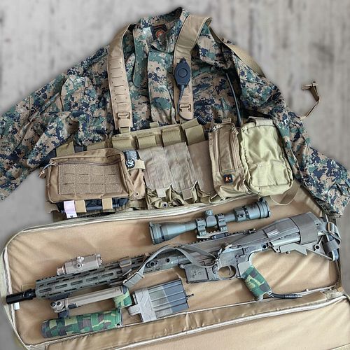 Prepping for @milsimwest Abkhaz Flank coming up! @deekmmg  and @coopersfirearms are excited to try out a new kit with a new g...