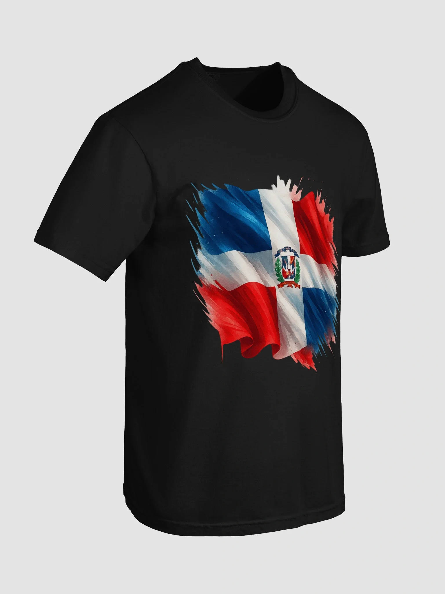 Dominican Republic Flag Artistic T-Shirt product image (44)
