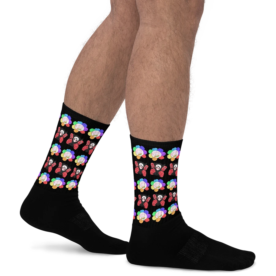 Black Flower and Visceral Socks product image (21)