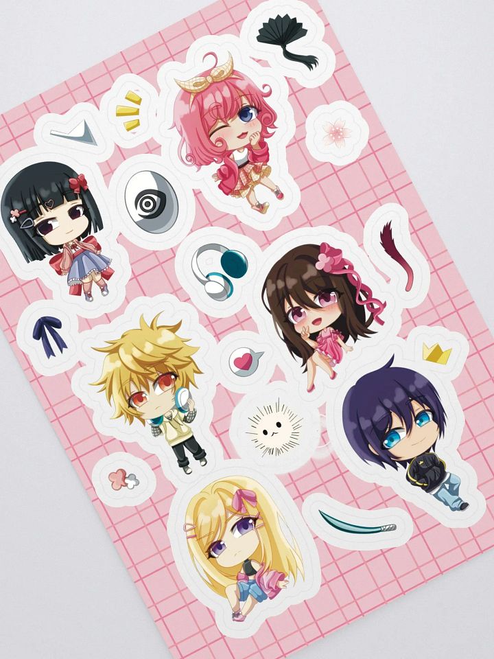 Noragami Kiss Cut Sticker Sheet product image (1)