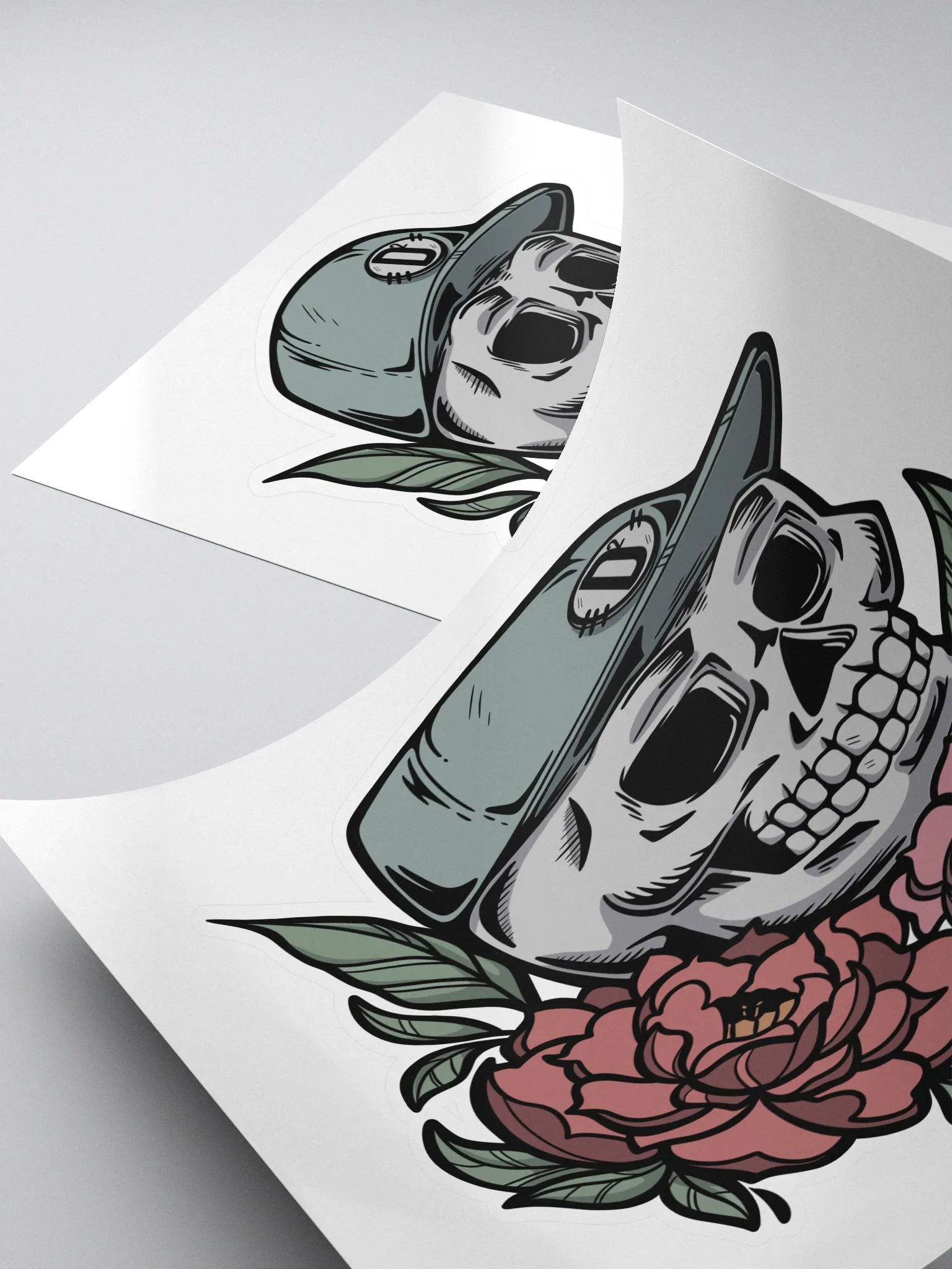 Colorful Skull Sticker product image (4)