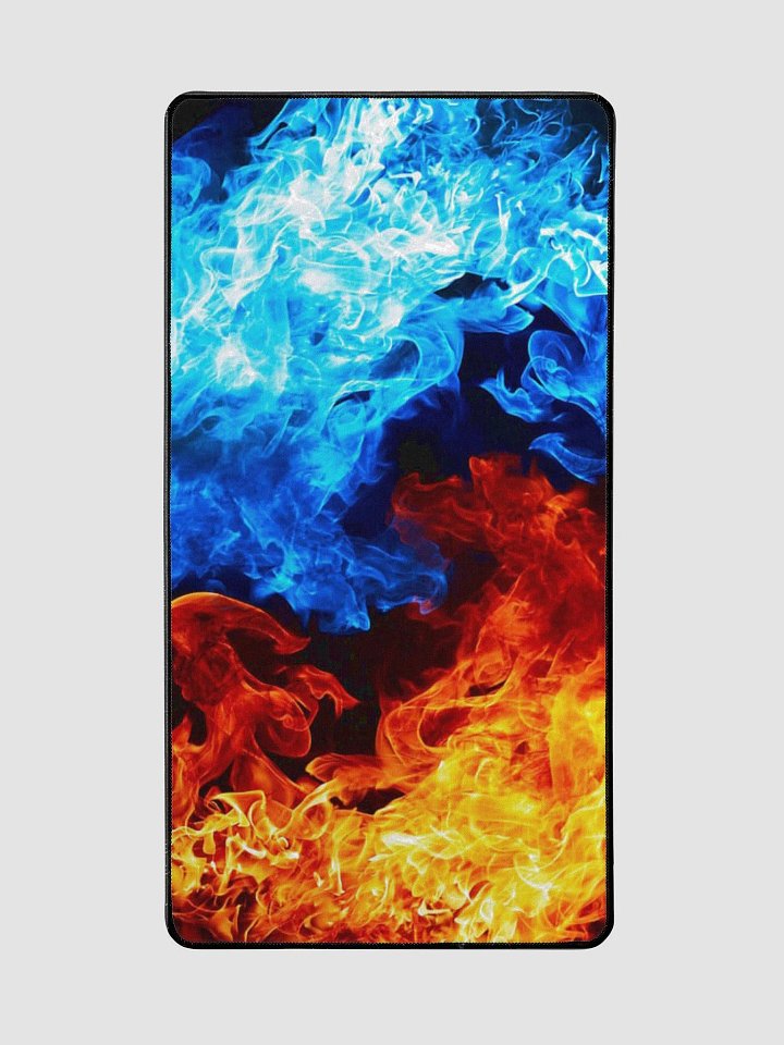 Red & Blue Fire Desk Mat product image (2)