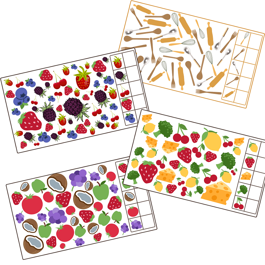 كراس ملون في عد الكميات مستوى صعب 40 صفحة | Booklet counting - Hard level 40 pages product image (4)