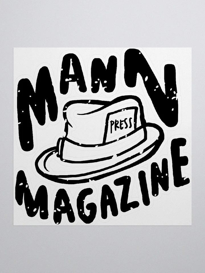 MANN Magazine Press Hat Stickers product image (1)