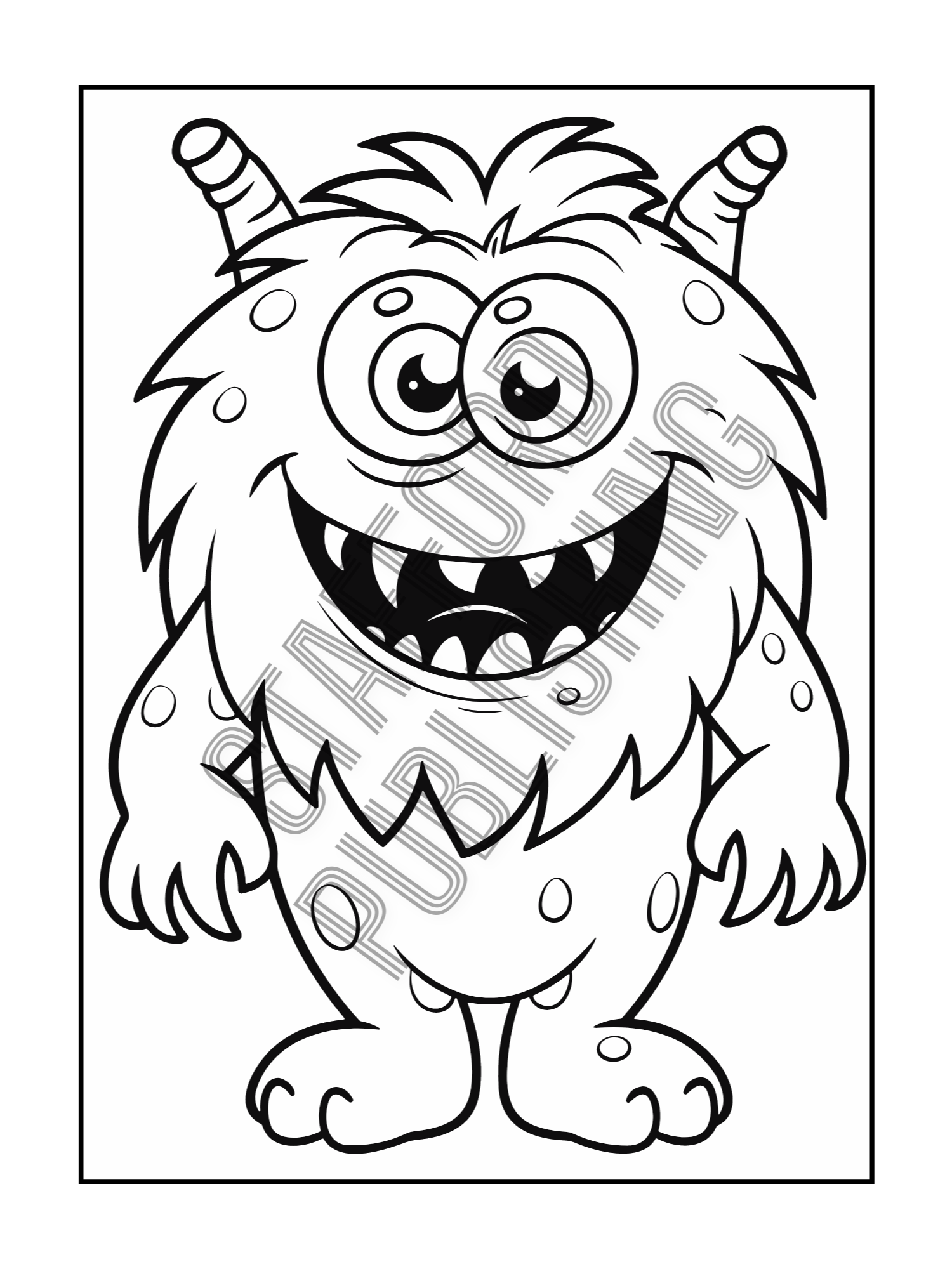 Halloween Coloring Book Printable Version product image (9)