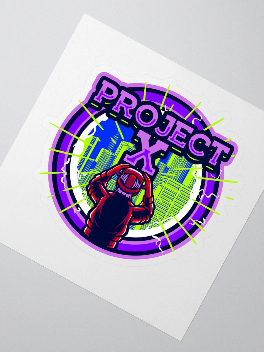 Project X Sticker product image (2)