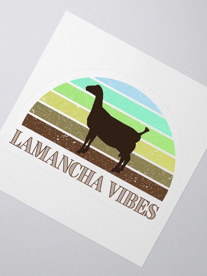 Lamancha Vibes KISS Cut Stickers product image (1)
