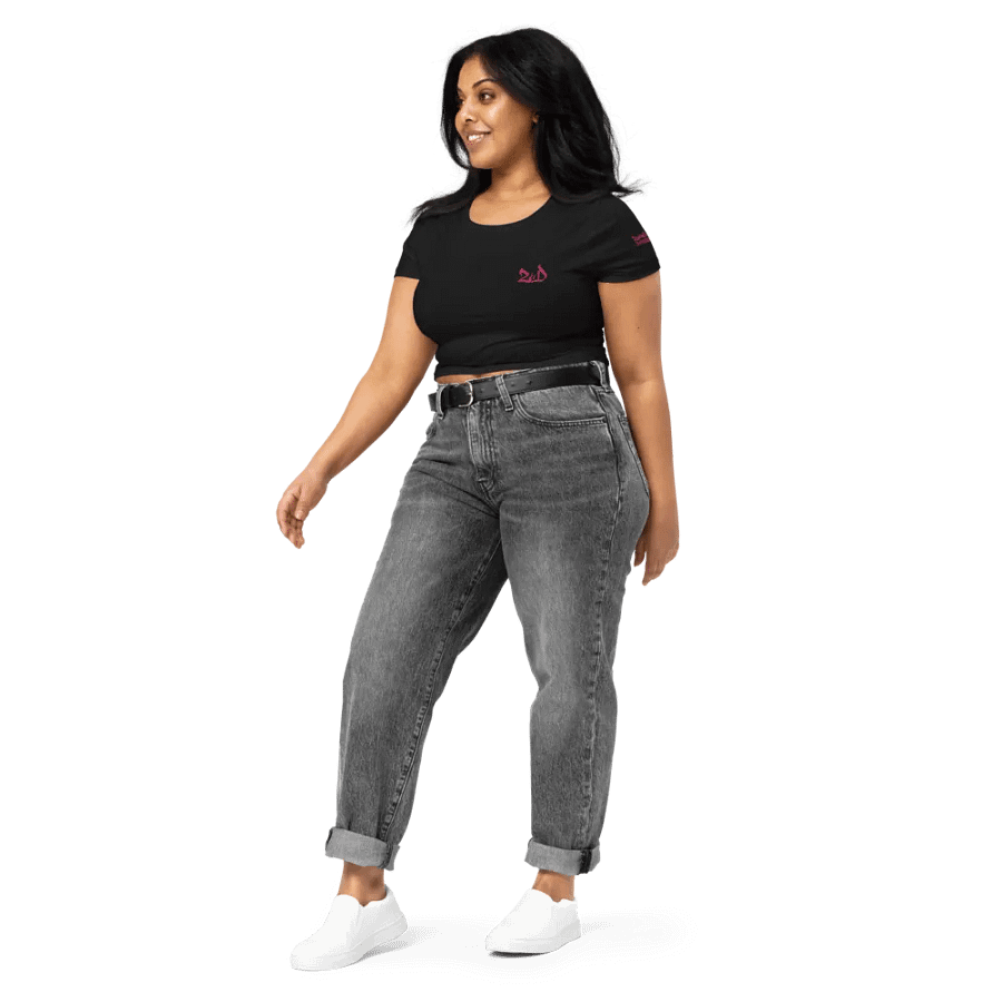 Rogue Red Graffiti Women's Crop Tee product image (5)