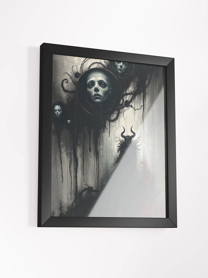 Ethereal Faces Framed Print product image (1)