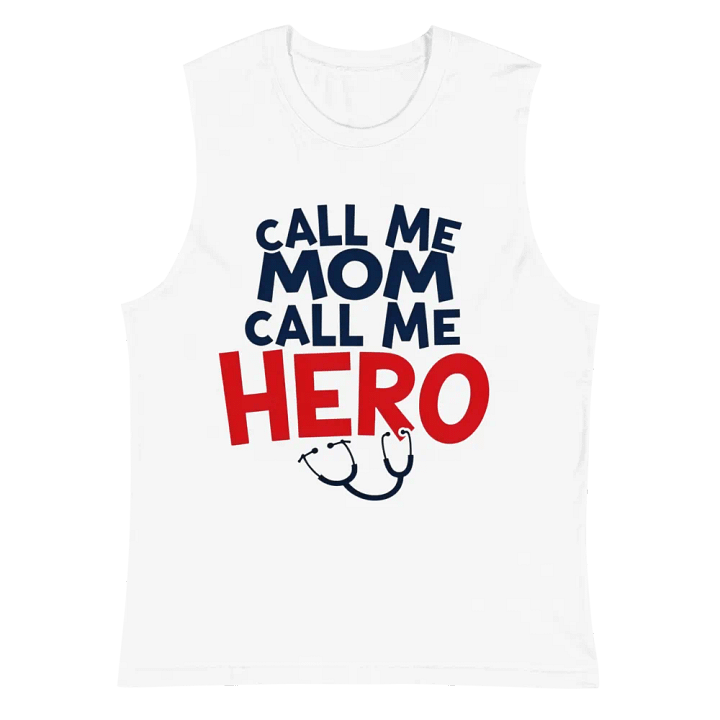 Superhero Mom Muscle Tank product image (2)