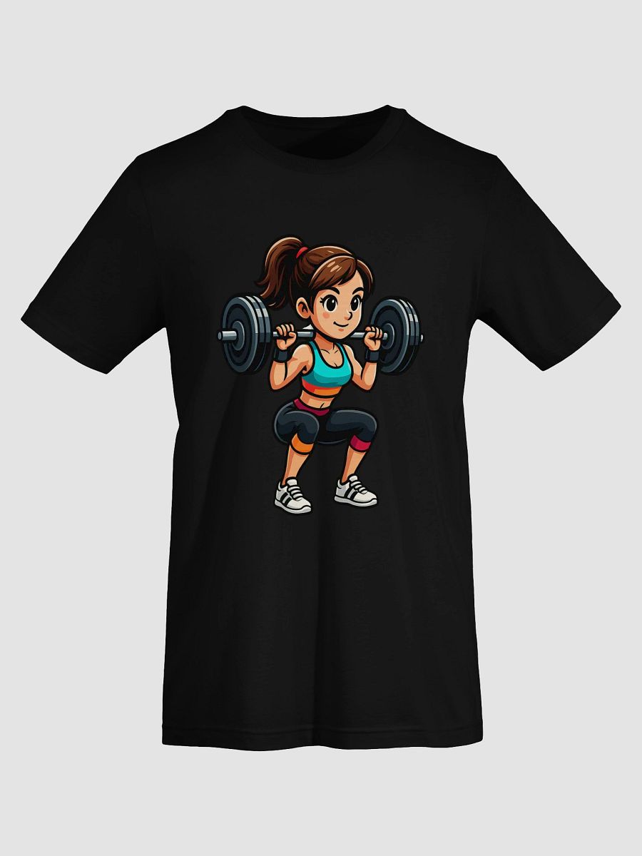 Gym Squat Queen Cartoon Character Tee product image (33)