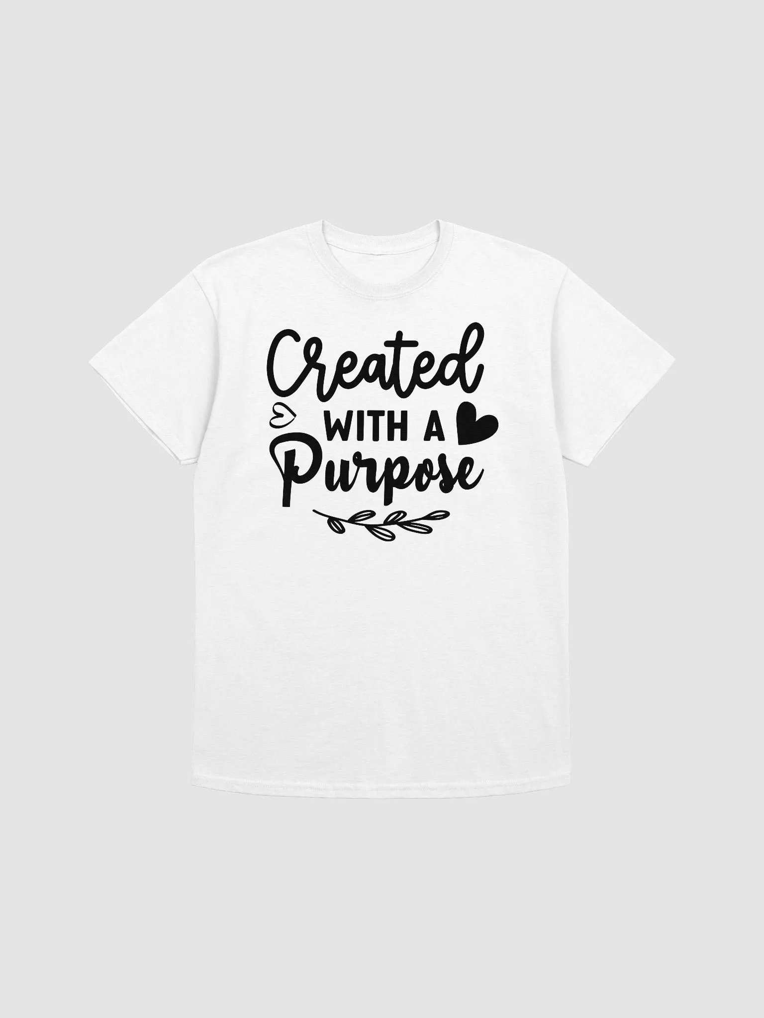 CREATED WITH A PURPOSE T-SHIRT product image (1)