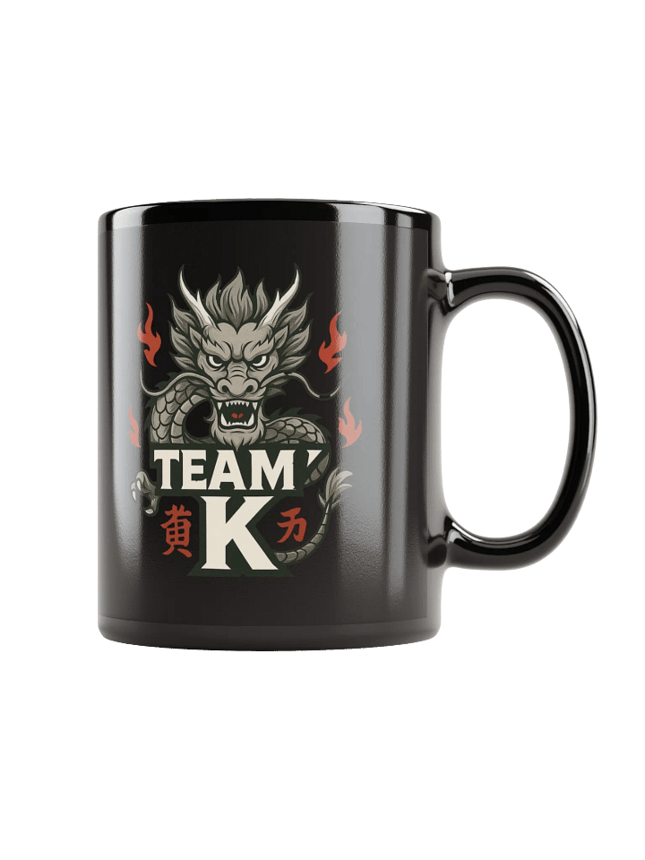 Team K China Black Mug product image (1)