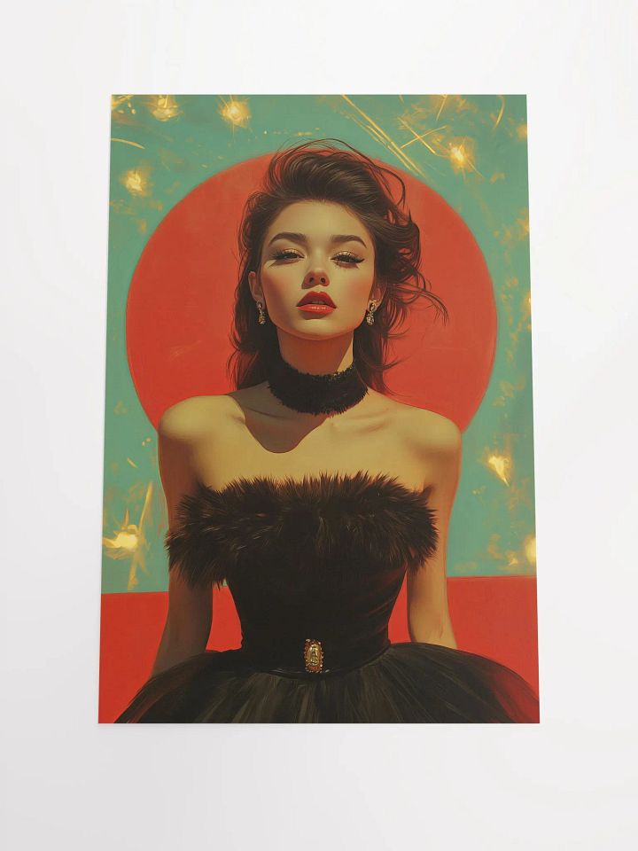 Femme Fatale Poster - Icon of Elegance product image (2)
