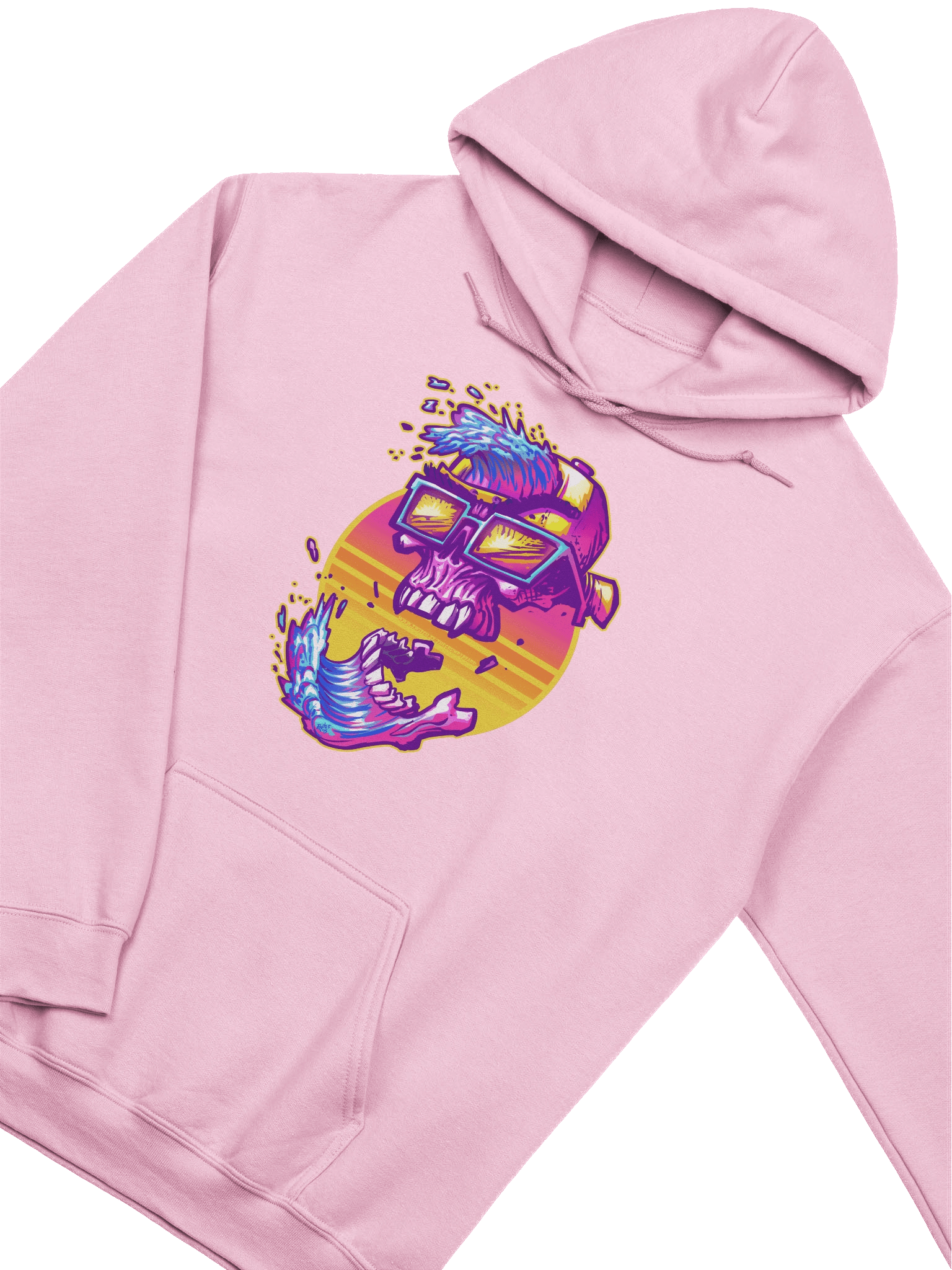 GrumpyBeard WaveSkull - Hoodie - Unisex sizing product image (42)